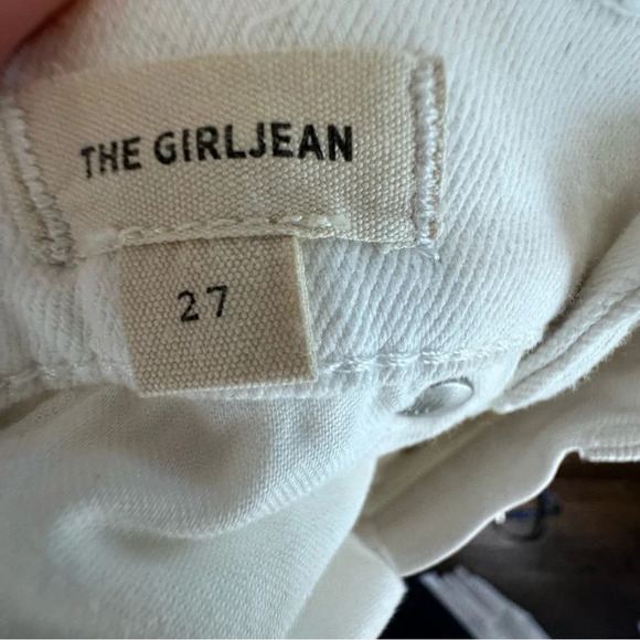 Madewell Womens The Girljean in Tile White Size 27. Bloggers Favorite - Picture 10 of 11